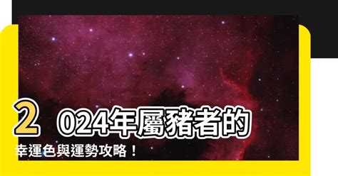 屬豬 幸運色|2024豬年開運色速查